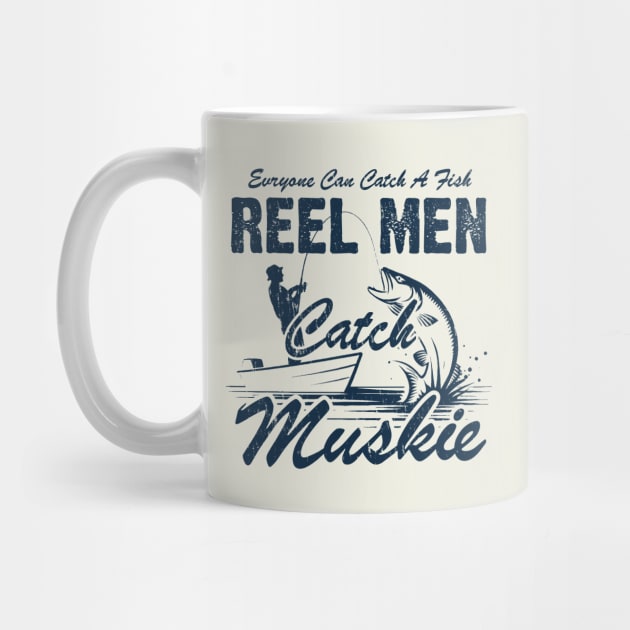 Reel Men Catch Muskie by Depot33